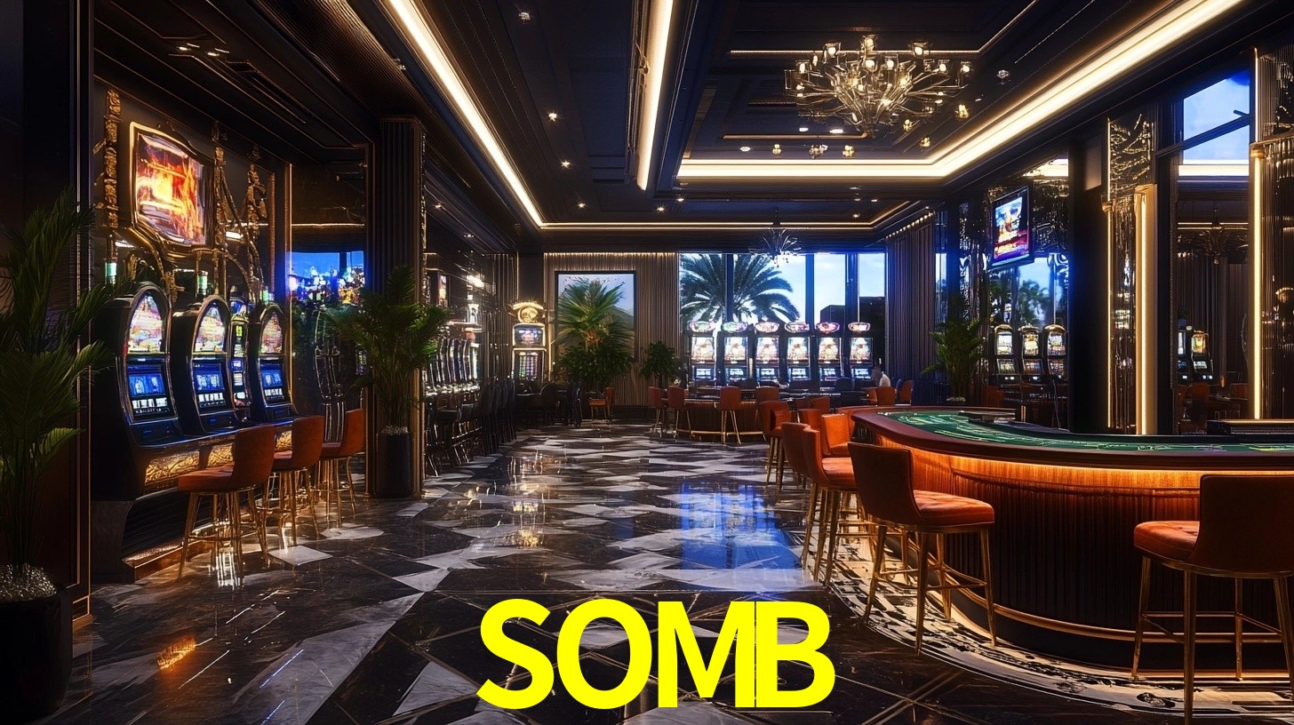 Página principal de SOMB Casino con juegos en vivo y tragamonedas para México